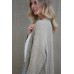 Audrey Longline Cardigan - NATURAL