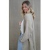 Audrey Longline Cardigan - NATURAL