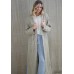 Audrey Longline Cardigan - NATURAL