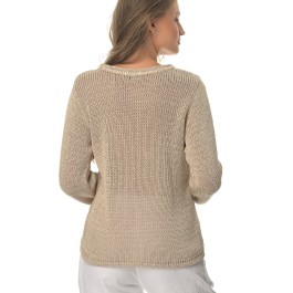 La Luna - Cotton Knit Jumper - MINK